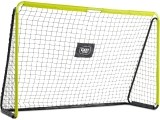 Vaikiški futbolo vartai EXIT Tempo Steel 240x160 cm, žali/juodi