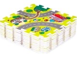 Foam mat for children city 9 elements 90,5x90,5cm IPLAY