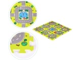 Foam mat for children city 9 elements 90,5x90,5cm IPLAY