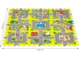 Putų kilimėlis vaikams City 9 elementai 90,5x90,5cm IPLAY