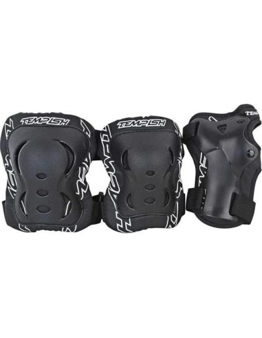 Tempish FID 3 set of protectors knees elbows wrists Black Size S