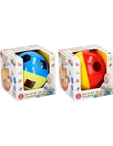 Shape Sort Ball Let's Play, 13 Pcs., 2ass - Red
