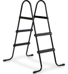 EXIT pool ladder for frame height of 60-90cm - black