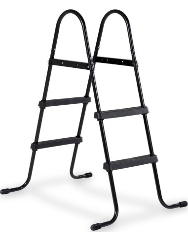 EXIT baseino kopėčios 60–90 cm rėmo aukščiui, juodos