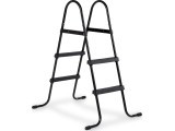 EXIT pool ladder for frame height of 60-90cm - black