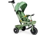 Tricycle stroller tricycle 2-in-1 swivel seat folding canopy green - ECOTOYS