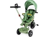 Tricycle stroller tricycle 2-in-1 swivel seat folding canopy green - ECOTOYS