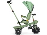 Tricycle stroller tricycle 2-in-1 swivel seat folding canopy green - ECOTOYS