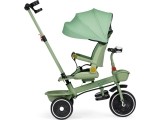 Tricycle stroller tricycle 2-in-1 swivel seat folding canopy green - ECOTOYS