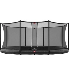 BERG Grand Favorit InGround 520 Grey + apsauginis tinklas Comfort