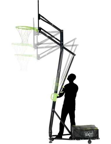 EXIT Galaxy Portable Basket (with Dunkring) Rectangular Polycarbonate (PC)