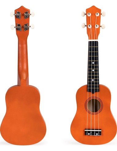Children's ukulele guitar wooden 4 strings nylon ECOTOYS