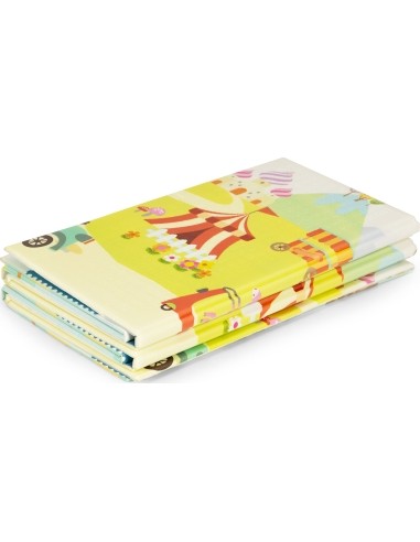 Educational foam mat double sided foldable large bag