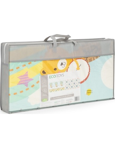 Educational foam mat double sided foldable large bag