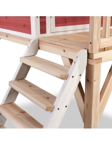 EXIT Loft 300 medinis žaidimų namelis – raudonas