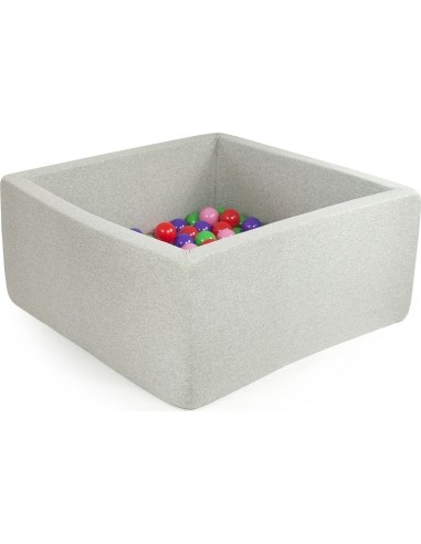 Ball Pool Misioo Smart - Light Grey, Square, without Balls