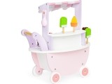 Wooden Cart Ice Cream Shop For Kids Eco Toys, 12 el