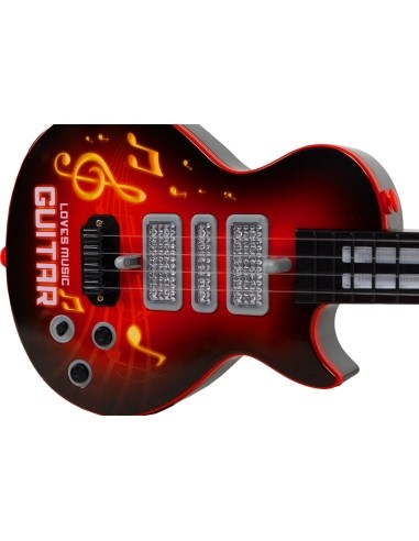 Rock guitar for kids with guitar learning infrared melodies