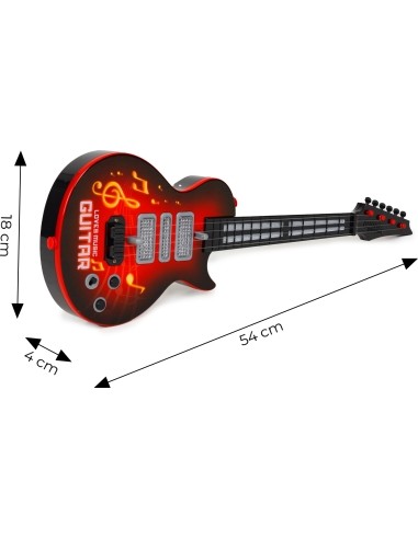 Rock guitar for kids with guitar learning infrared melodies