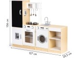 Wooden Toy Kitchen ECOTOYS XXL