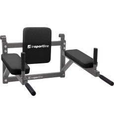 Wall-Mounted Dip Station inSPORTline LCR-11114B - Black