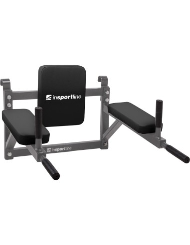 Wall-Mounted Dip Station inSPORTline LCR-11114B - Black