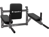 Wall-Mounted Dip Station inSPORTline LCR-11114B - Black