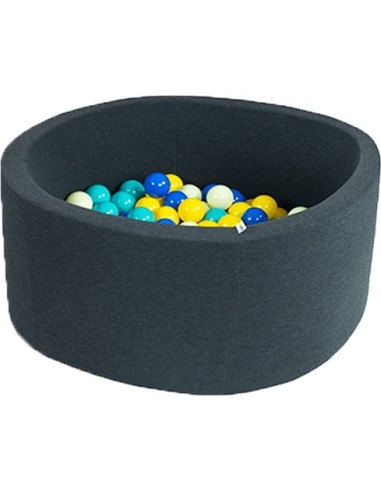 Ball Pool Misioo Smart Round - Graphite, without Balls