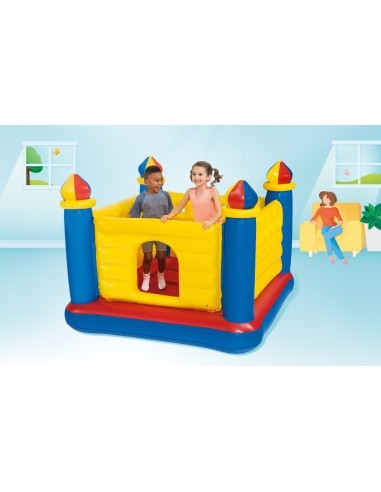 Inflatable Trampoline Kids Castle 174 x 174 x 135 cm 48259 INTEX