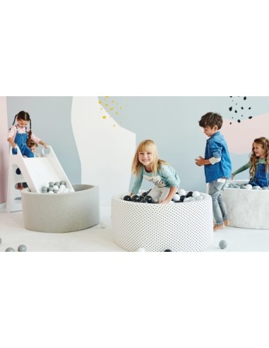 Ball Pool Misioo Smart Round - Grey, without Balls