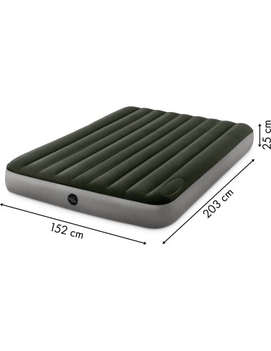 Large inflatable mattress with pump bed for 2 people INTEX 64763