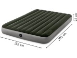 Large inflatable mattress with pump bed for 2 people INTEX 64763