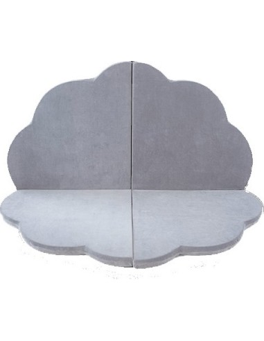 Playmat Misioo Flower - Light Grey