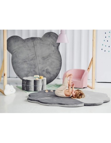 Playmat Misioo Flower - Light Grey