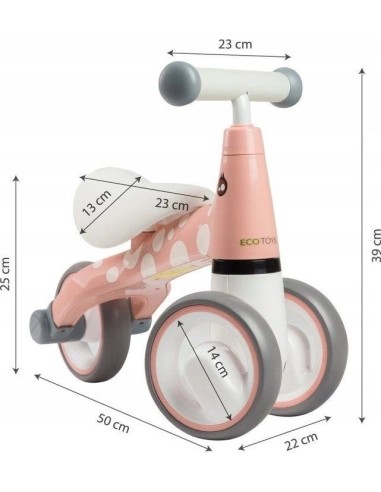 Toy Bike Ecotoys Flaming
