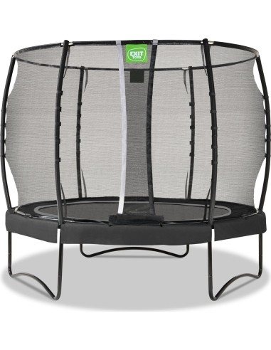 Batutas EXIT Allure Premium ø305 cm su apsauginiu tinklu, juodas