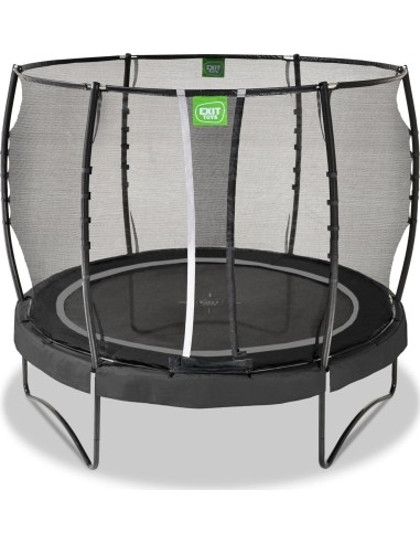 Batutas EXIT Allure Premium ø305 cm su apsauginiu tinklu, juodas