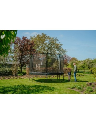 EXIT Allure Premium trampoline ø366cm - green