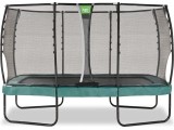 EXIT Allure Premium trampoline 214x366cm - green
