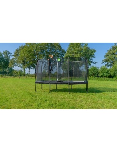 EXIT Allure Premium trampoline 214x366cm - green