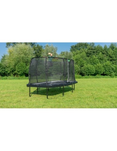 EXIT Allure Premium trampoline 214x366cm - green