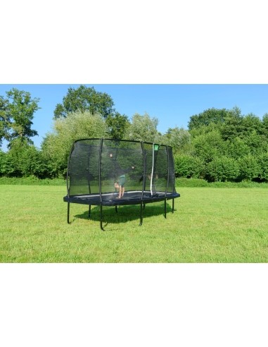 EXIT Allure Premium trampoline 214x366cm - green