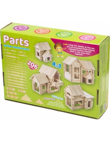 Constructor, Cottage 4in1, 206