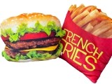 Splat Planet souvenir cushion FRENCH FRIES