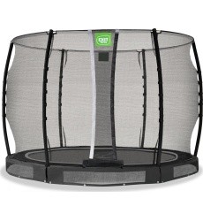 EXIT Allure Classic ground trampoline ø305cm - black