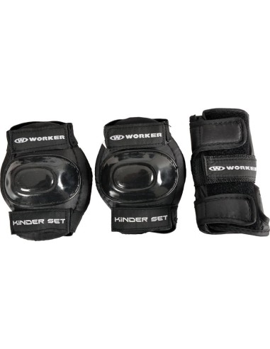 Worker Kinder 6 pcs. - Black
