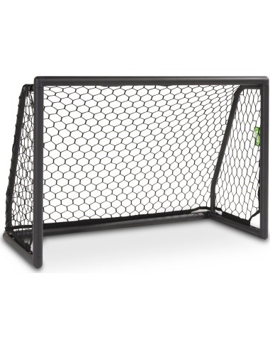 EXIT Scala aluminium football goal 120x80cm - black