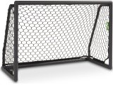 EXIT Scala aliuminiai futbolo vartai 120x80 cm, juodi