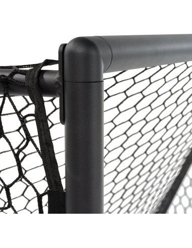 EXIT Scala aluminium football goal 120x80cm - black