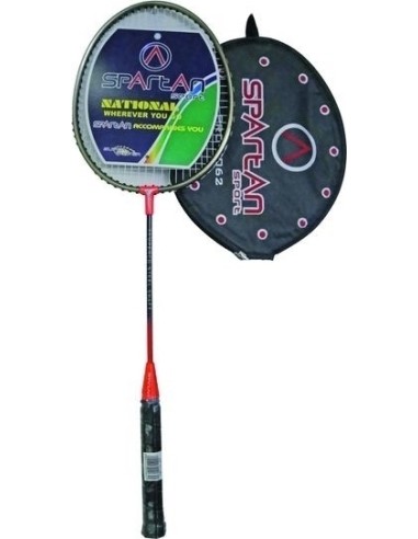 Badmintono raketė Spartan Drop Shot - černo-cihlová